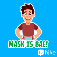 Corona Stay Indoors GIF by Hike Sticker Chat