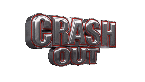 Crash Sticker by MidwestHubTV