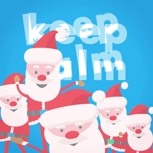christmas keep calm GIF by DeutscheDichter