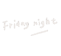 Friday Night Sticker