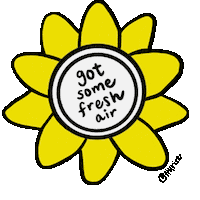 Winning Fresh Air Sticker by Texas Tech University RISE