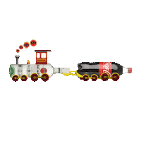 Russo Bacotrein Sticker