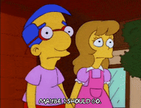 Talking Season 3 GIF by The Simpsons