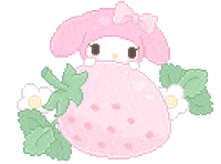 My Melody Pixel Sticker