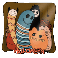 Trick Or Treat Halloween Sticker