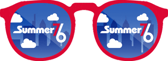 Sunglasses Tube Sticker by Philadelphia 76ers