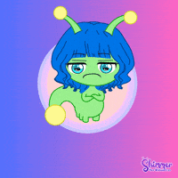 Main Character Attitude GIF by ShimmertheGlowworm