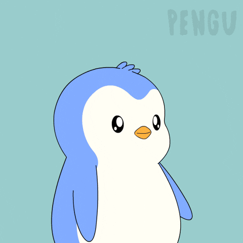 Big Brain Penguin GIF by Pudgy Penguins