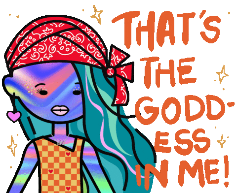 Green Hair Love Sticker by Moxies