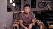 Simu Liu Reaction GIF by Kim's Convenience