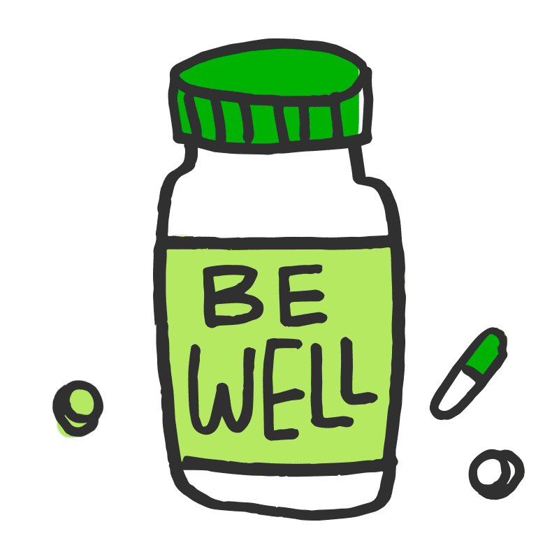 luckyvitamin giphyupload wellness vitamins pills Sticker
