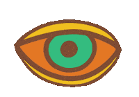 Eyes Sticker by elodie shanta