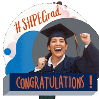 Graduation Hispanic Sticker by SHPE National