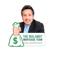 Moneybag Malamut Sticker by HMA Mortgage