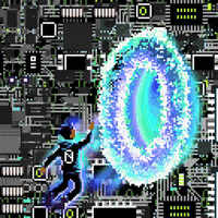 Art Floating GIF