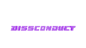 Dissconduct Sticker by Randy Doms