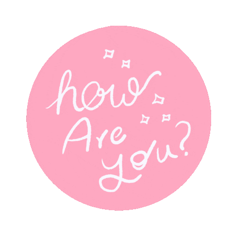 tejartsy mental health gesture how are you be kind Sticker