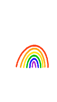baileylettering rainbow aesthetic aesthetic rainbow baileylettering Sticker