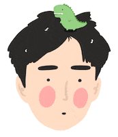 Ugh Unimpressed Sticker by Patricia Tjandra