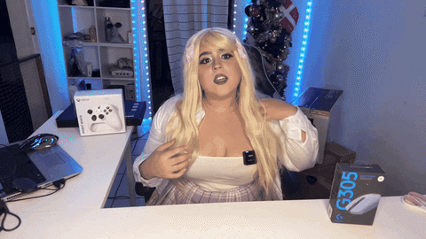 Hair Playing GIF