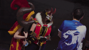 League Of Legends Cosplay GIF by TeamOrangeGaming
