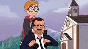 Animation Domination Hello GIF by AniDom