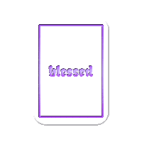 Bendecida Bless Sticker