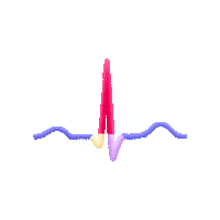 ichbinisabel heart health herz awareness Sticker