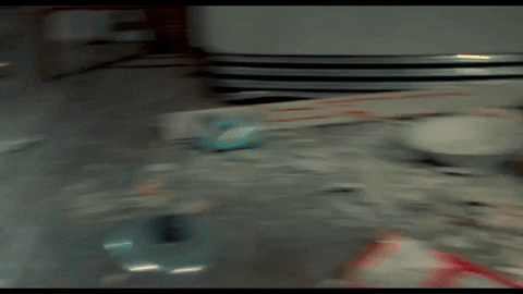 ohpetelee giphygifmaker knife evil dead ii possessed hand GIF