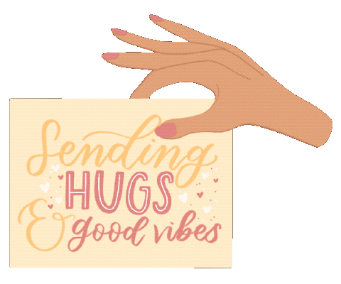 Vibes Hugs Sticker