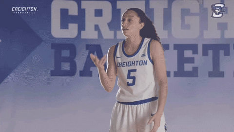 Jaylyn Agnew GIF by Creighton University Athletics