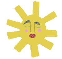 Summer Sun Sticker