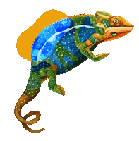 Watercolor Naturaleza Sticker