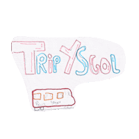 Trip Sticker by Menter Iaith Rhondda Cynon Taf