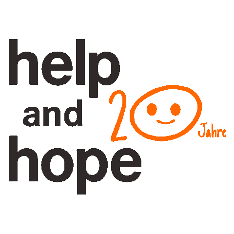helpandhope giphyupload 20 jahre gkm help and hope stiftung Sticker