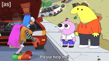 Help Me Please GIF by Adult Swim