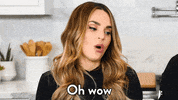 RosannaPansino wow shocked okay whatever GIF