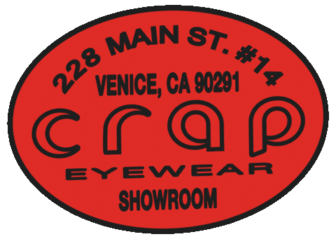 Showroom Sticker by CRAP Eyewear