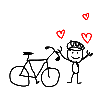 Valentine Bikelove Sticker by Dynamic Bike Care