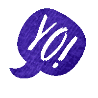 LiebeFonts balloon bubble yo speech Sticker