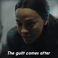 Zoe Saldana Television GIF by Paramount+