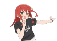 Bocchi Kita Sticker