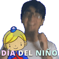 Niño Dia Del Nino Sticker