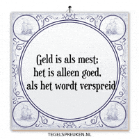 Humor Geld GIF by Tegelspreuken.nl