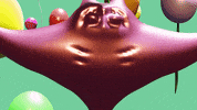 Loonzik party animation birthday weird GIF