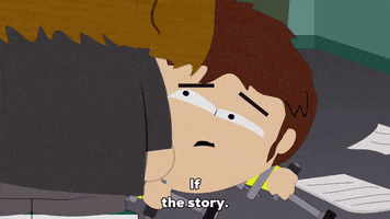 scared jimmy valmer GIF by South Park 