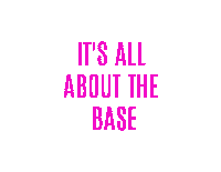 Basecamp_student pink flash word leipzig Sticker