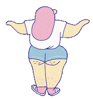 Dancing Lady Dance Sticker by Marie Boiseau