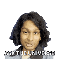 Deep Thoughts Manifestation Sticker by Ashwin Gane