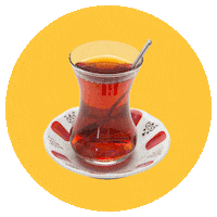 mevlanacay çay turkish tea çay saati türk çayı Sticker